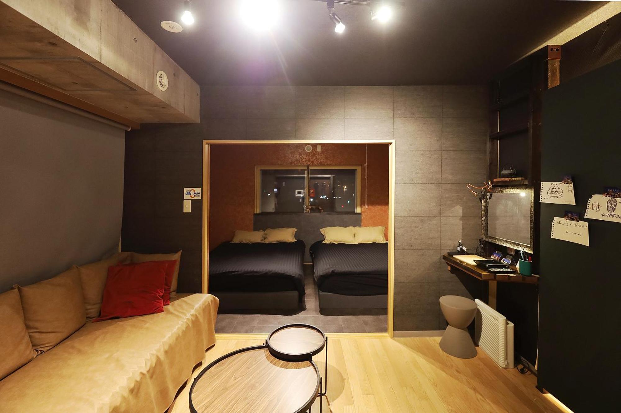 Biosvilla522-Sapporo Susukino Night- 1Room W-Beds2&S-Beds2 6Persons エクステリア 写真