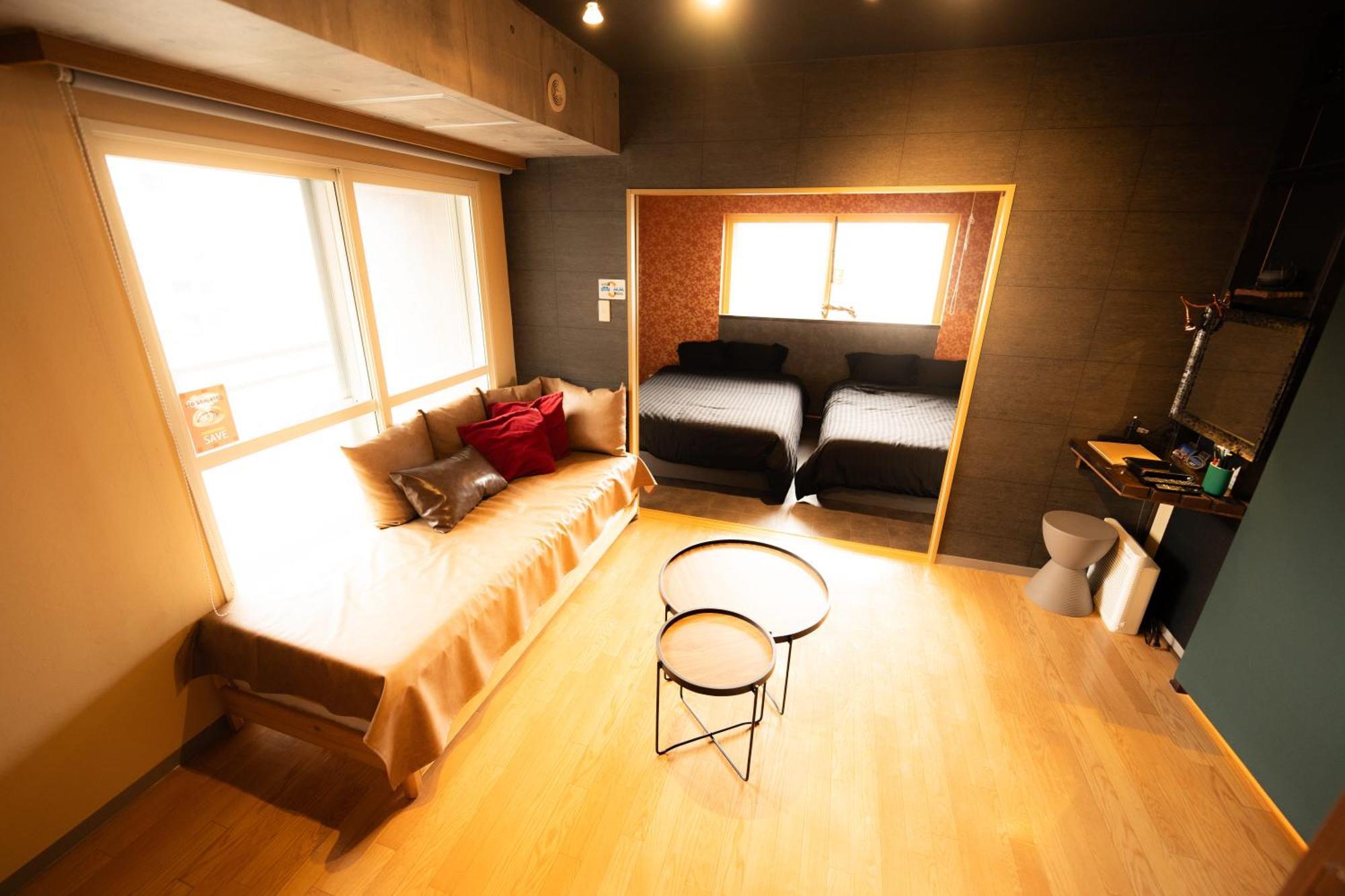 Biosvilla522-Sapporo Susukino Night- 1Room W-Beds2&S-Beds2 6Persons エクステリア 写真