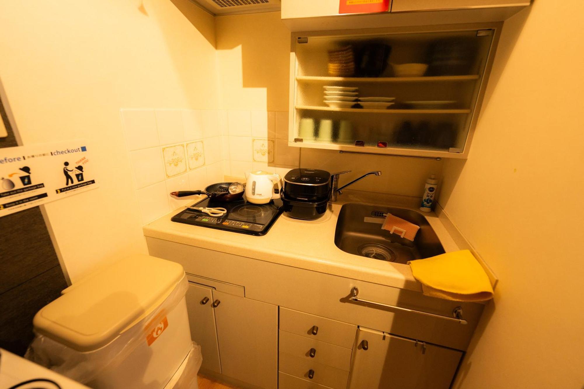 Biosvilla522-Sapporo Susukino Night- 1Room W-Beds2&S-Beds2 6Persons エクステリア 写真